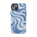 Stylish Abstract Swirl Design Tough Magnetic Cases