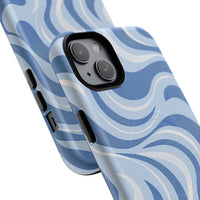 Stylish Abstract Swirl Design Tough Magnetic Cases