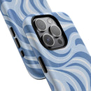 Stylish Abstract Swirl Design Tough Magnetic Cases