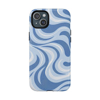 Stylish Abstract Swirl Design Tough Magnetic Cases