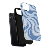 Stylish Abstract Swirl Design Tough Magnetic Cases