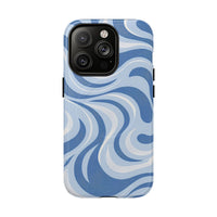 Stylish Abstract Swirl Design Tough Magnetic Cases