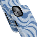 Stylish Abstract Swirl Design Tough Magnetic Cases