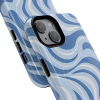 Stylish Abstract Swirl Design Tough Magnetic Cases