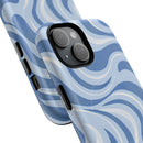 Stylish Abstract Swirl Design Tough Magnetic Cases