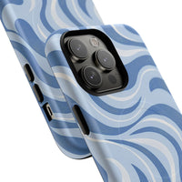 Stylish Abstract Swirl Design Tough Magnetic Cases