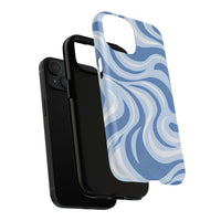 Stylish Abstract Swirl Design Tough Magnetic Cases