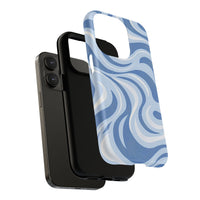 Stylish Abstract Swirl Design Tough Magnetic Cases