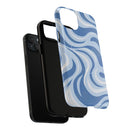 Stylish Abstract Swirl Design Tough Magnetic Cases