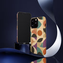 Geometric Abstract iPhone Case – Stylish, Durable Protection with Earthy Tones