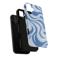 Stylish Abstract Swirl Design Tough Magnetic Cases