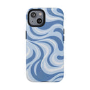 Stylish Abstract Swirl Design Tough Magnetic Cases