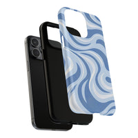 Stylish Abstract Swirl Design Tough Magnetic Cases