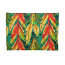 Verdant Fire Cascade Accessory Pouch – Bold Tropical Foliage Organizer for Everyday Essentials