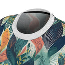 Tropical Twilight Elegance Women's T-Shirt – Ethereal Foliage-Inspired Design for a Chic Look