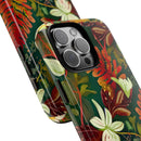 Verdant Cascade Elegance iPhone Tough Case | Tropical Botanical Design