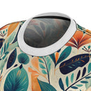 Floral Harmony Cascade Women's T-Shirt – Nature-Inspired Elegance for a Stylish Statement