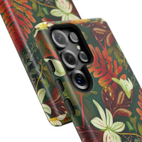 Verdant Cascade Elegance Samsung Galaxy Tough Case | Tropical Design