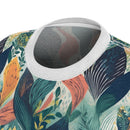 Tropical Twilight Elegance Women's T-Shirt – Ethereal Foliage-Inspired Design for a Chic Look