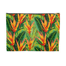 Sun-Kissed Rainforest Glow Accessory Pouch – Vibrant Tropical Foliage Organizer for Everyday Use