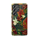 Verdant Cascade Elegance Samsung Galaxy Tough Case | Tropical Design