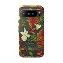 Verdant Cascade Elegance Google Pixel Tough Case | Tropical Floral Art
