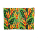 Sun-Kissed Rainforest Glow Accessory Pouch – Vibrant Tropical Foliage Organizer for Everyday Use