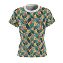 Autumn Symphony Botanicals Women's T-Shirt – Elegant Fall-Inspired Floral Tee for Effortless Style