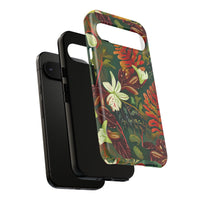 Verdant Cascade Elegance Google Pixel Tough Case | Tropical Floral Art