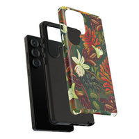 Verdant Cascade Elegance Samsung Galaxy Tough Case | Tropical Design