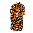 Cosmic Deco Fusion Men's T-Shirt – Bold Geometric Retro-Futuristic Print for Unique Style