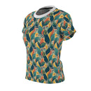 Autumn Symphony Botanicals Women's T-Shirt – Elegant Fall-Inspired Floral Tee for Effortless Style