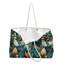 Golden Hour Foliage Weekender Tote Bag – Spacious, Chic & Perfect for Everyday Adventures