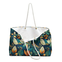Golden Hour Foliage Weekender Tote Bag – Spacious, Chic & Perfect for Everyday Adventures