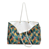 Autumn Symphony Botanicals Weekender Tote Bag – Chic, Spacious & Travel-Ready