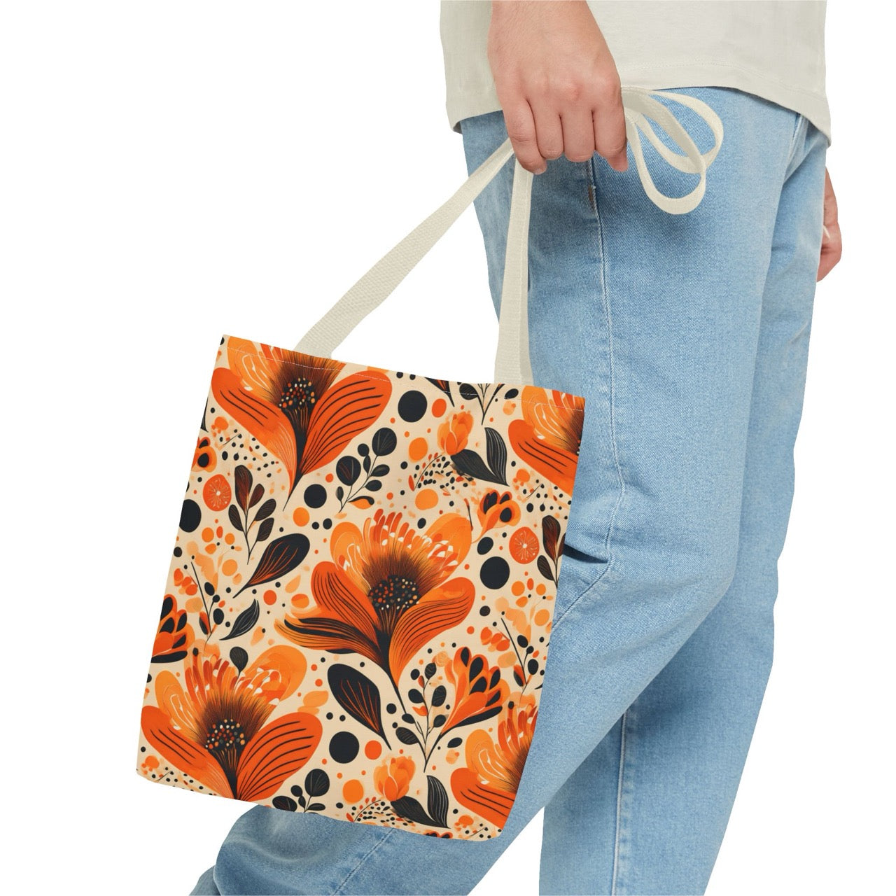 Sunlit Blooms Symphony Tote Bag – Radiant Floral Elegance for Everyday Use