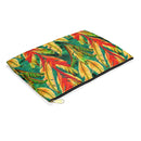 Verdant Fire Cascade Accessory Pouch – Bold Tropical Foliage Organizer for Everyday Essentials
