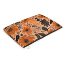 Bold Harvest Blooms Accessory Pouch – Vibrant Autumn Floral Organizer for Everyday Essentials
