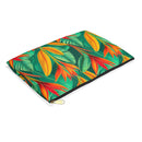 Tropical Sunset Bloom Accessory Pouch – Vibrant Floral Foliage Organizer for Everyday Essentials