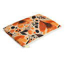 Sunlit Blooms Symphony Accessory Pouch – Warm Autumn Floral Organizer for Everyday Essentials
