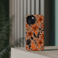 Bold Harvest Blooms iPhone Magnetic Tough Cases – Robust Protection, Impact Resistant & MagSafe® Compatible