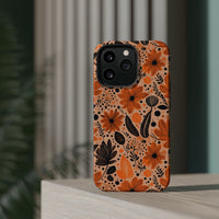 Bold Harvest Blooms iPhone Magnetic Tough Cases – Robust Protection, Impact Resistant & MagSafe® Compatible