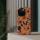 Bold Harvest Blooms iPhone Magnetic Tough Cases – Robust Protection, Impact Resistant & MagSafe® Compatible