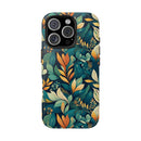 Golden Hour Foliage iPhone Tough Phone Cases – Superior Protection, Shock Dispersion & Wireless Charging Compatible