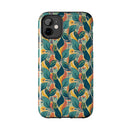 Autumn Symphony Botanicals iPhone Tough Phone Cases – Superior Protection, Shock Dispersion & Wireless Charging Compatible