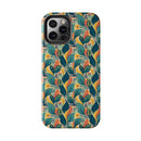 Autumn Symphony Botanicals iPhone Tough Phone Cases – Superior Protection, Shock Dispersion & Wireless Charging Compatible