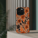 Bold Harvest Blooms iPhone Magnetic Tough Cases – Robust Protection, Impact Resistant & MagSafe® Compatible