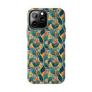 Autumn Symphony Botanicals iPhone Tough Phone Cases – Superior Protection, Shock Dispersion & Wireless Charging Compatible