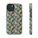 Autumn Symphony Botanicals iPhone Tough Phone Cases – Superior Protection, Shock Dispersion & Wireless Charging Compatible