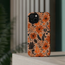 Bold Harvest Blooms iPhone Magnetic Tough Cases – Robust Protection, Impact Resistant & MagSafe® Compatible